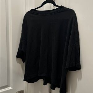 Pas de Calais top, black pink